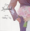 Picture of TO MY HUSBAND ON OUR WEDDING DAY CARD